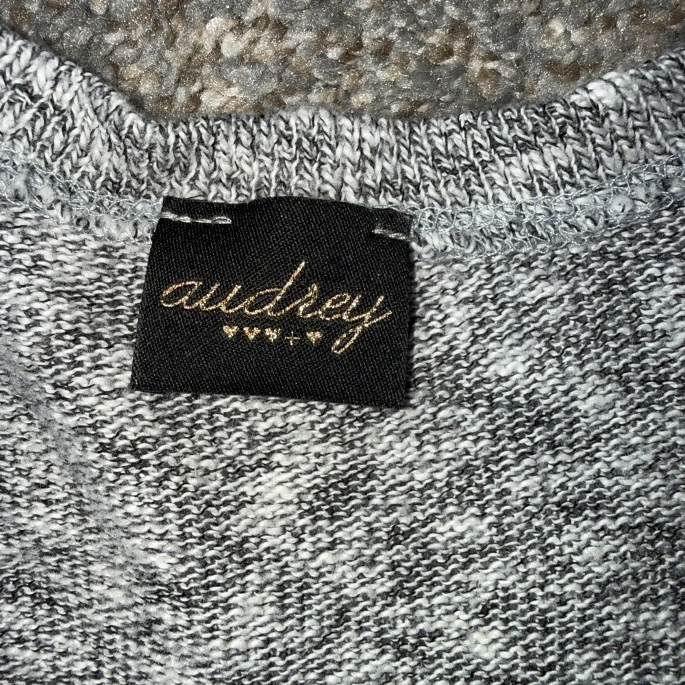 Audrey 3 Plus 1 Women's Cardigan Gray Super Soft‎ Size S